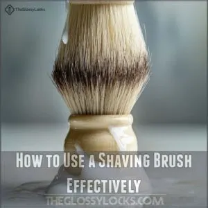 How to Use a Shaving Brush Effectively