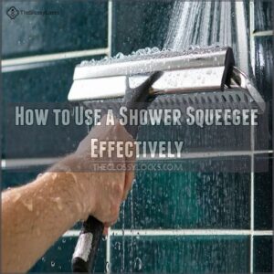 How to Use a Shower Squeegee Effectively