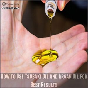 How to Use Tsubaki Oil and Argan Oil for Best Results