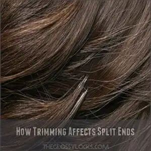 How Trimming Affects Split Ends