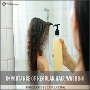 Importance of Regular Hair Washing