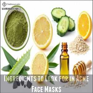 Ingredients to Look for in Acne Face Masks