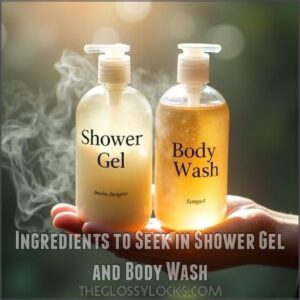 Ingredients to Seek in Shower Gel and Body Wash