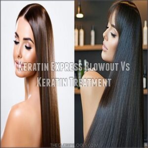 Keratin Express Blowout Vs Keratin Treatment