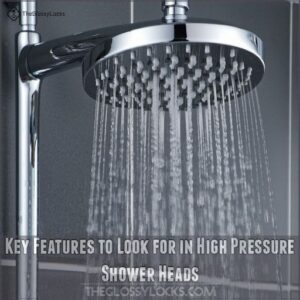 Key Features to Look for in High Pressure Shower Heads