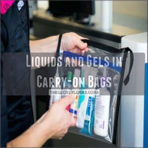 Liquids and Gels in Carry-on Bags