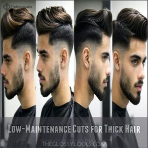 Low-Maintenance Cuts for Thick Hair