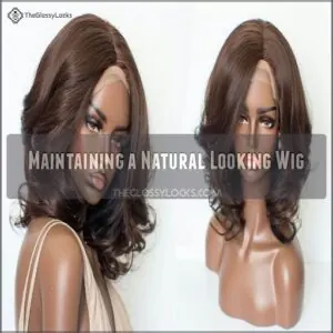 Maintaining a Natural Looking Wig Maintaining a Natural Looking Wig