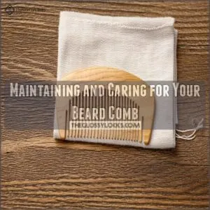 Maintaining and Caring for Your Beard Comb