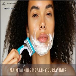 Maintaining Healthy Curly Hair