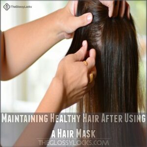 Maintaining Healthy Hair After Using a Hair Mask