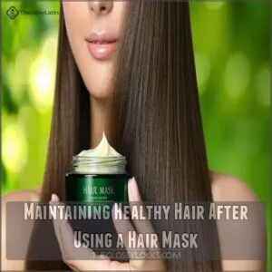 Maintaining Healthy Hair After Using a Hair Mask