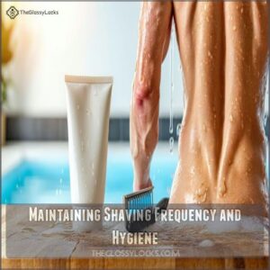 Maintaining Shaving Frequency and Hygiene