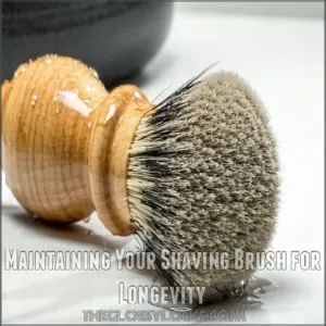 Maintaining Your Shaving Brush for Longevity