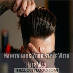 Maintaining Your Style With Hair Wax