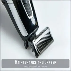 Maintenance and Upkeep