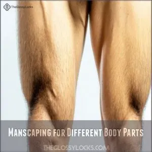 Manscaping for Different Body Parts