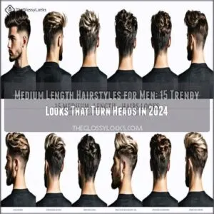 medium length hairstyles for men