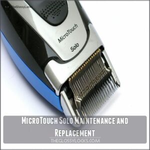 MicroTouch Solo Maintenance and Replacement