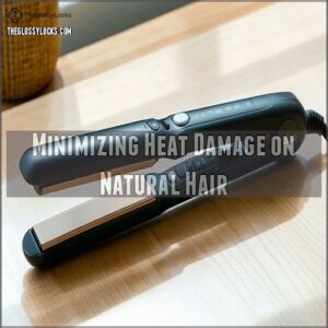 Minimizing Heat Damage on Natural Hair