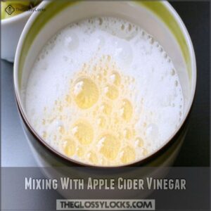 Mixing With Apple Cider Vinegar