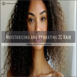 Moisturizing and Hydrating 2C Hair