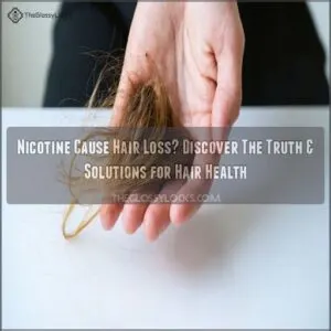 nicotine cause hair loss