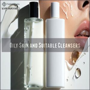 Oily Skin and Suitable Cleansers