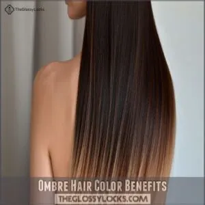 Ombre Hair Color Benefits