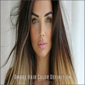 Ombre Hair Color Definition