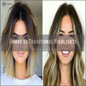 Ombre Vs Traditional Highlights