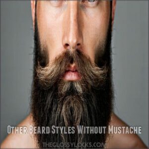 Other Beard Styles Without Mustache