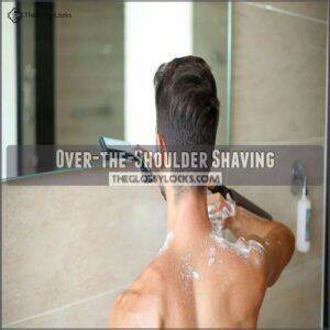 Over-the-Shoulder Shaving