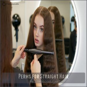 Perms for Straight Hair