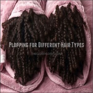 Plopping for Different Hair Types