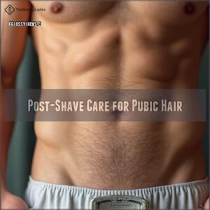 Post-Shave Care for Pubic Hair