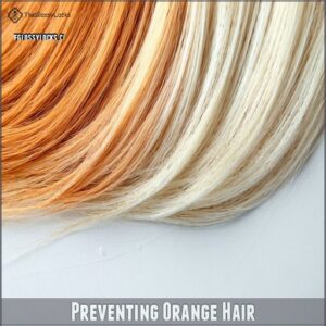 Preventing Orange Hair