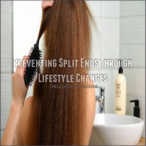 Preventing Split Ends Through Lifestyle Changes