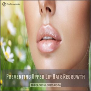 Preventing Upper Lip Hair Regrowth