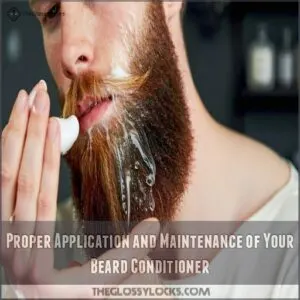 Proper Application and Maintenance of Your Beard Conditioner