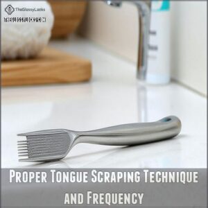 Proper Tongue Scraping Technique and Frequency