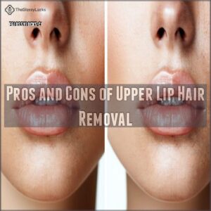 Pros and Cons of Upper Lip Hair Removal