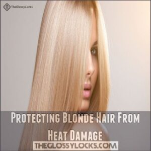 Protecting Blonde Hair From Heat Damage