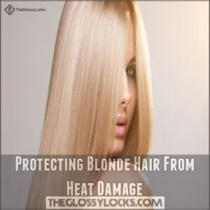 Protecting Blonde Hair From Heat Damage Protecting Blonde Hair From Heat Damage