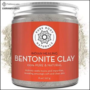 Pure Body Naturals Bentonite Clay