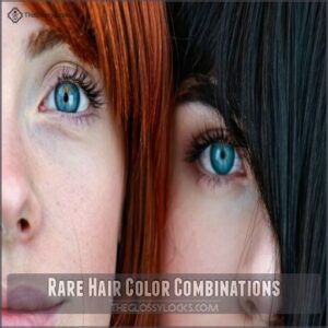 Rare Hair Color Combinations