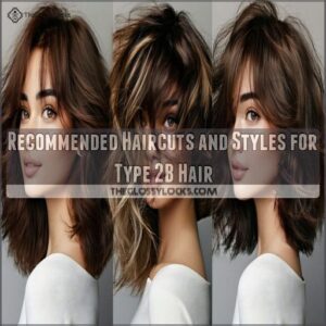 Recommended Haircuts and Styles for Type 2B Hair