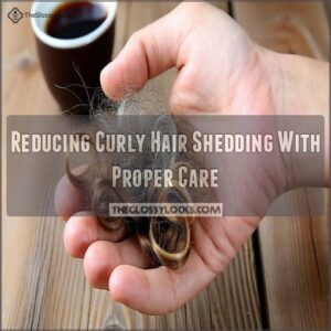 Reducing Curly Hair Shedding With Proper Care