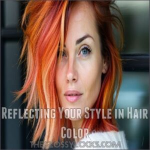 Reflecting Your Style in Hair Color