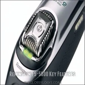 Remington F5-5800 Key Features